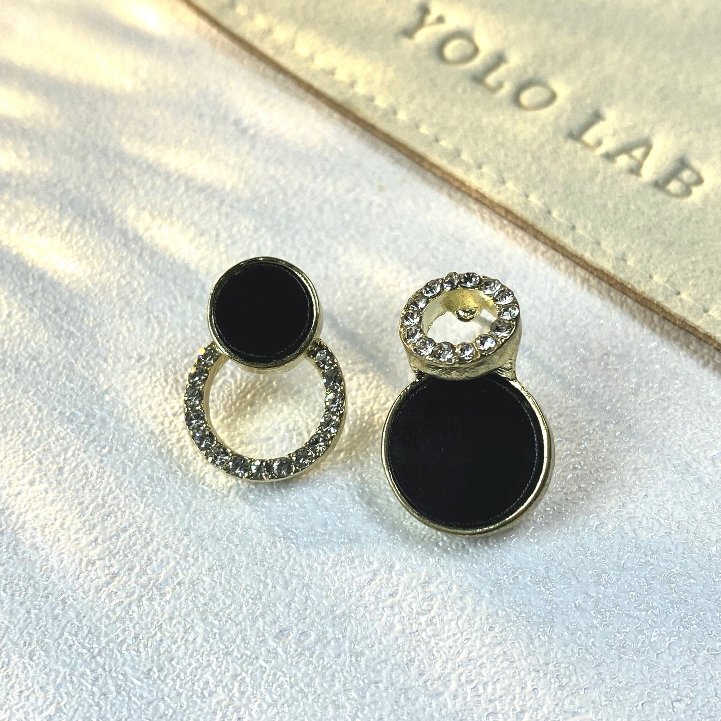 Asymmetric Circular Earring