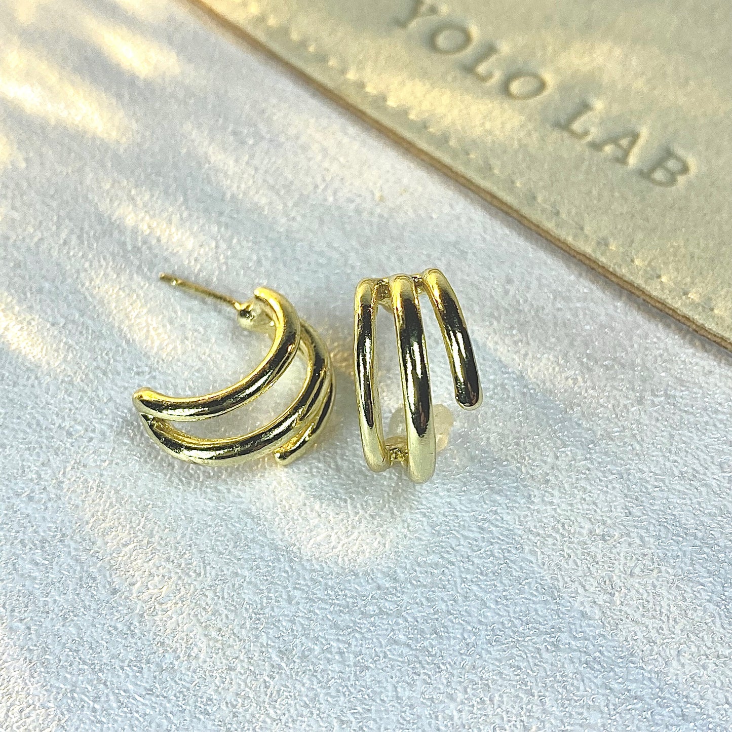 Vintage C-Shape Earring