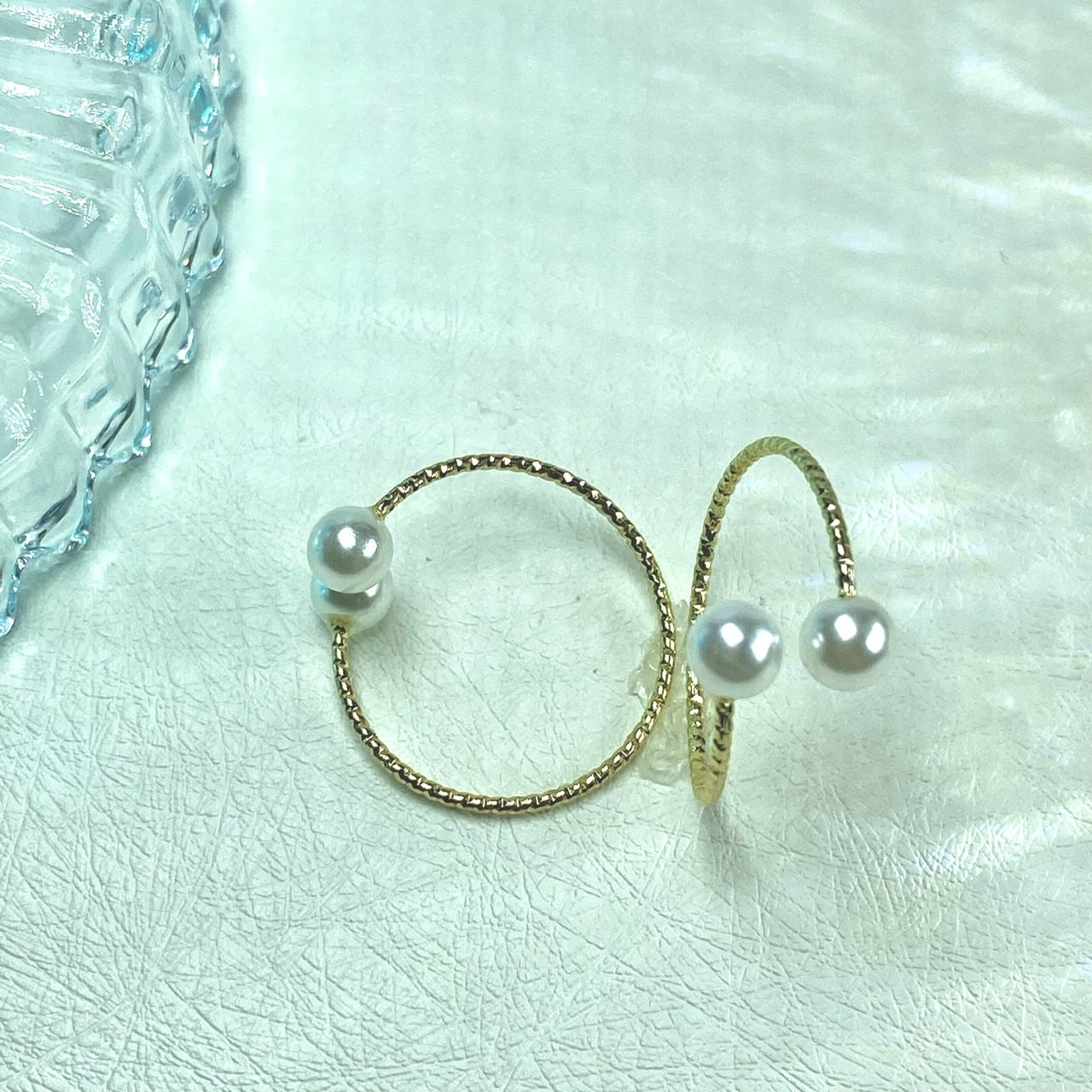 Classic Adjustable Pearl Ring