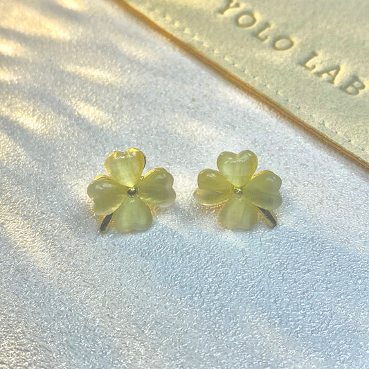 Four-Leaf Clover Earring